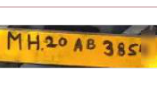 Hand-painted plate example